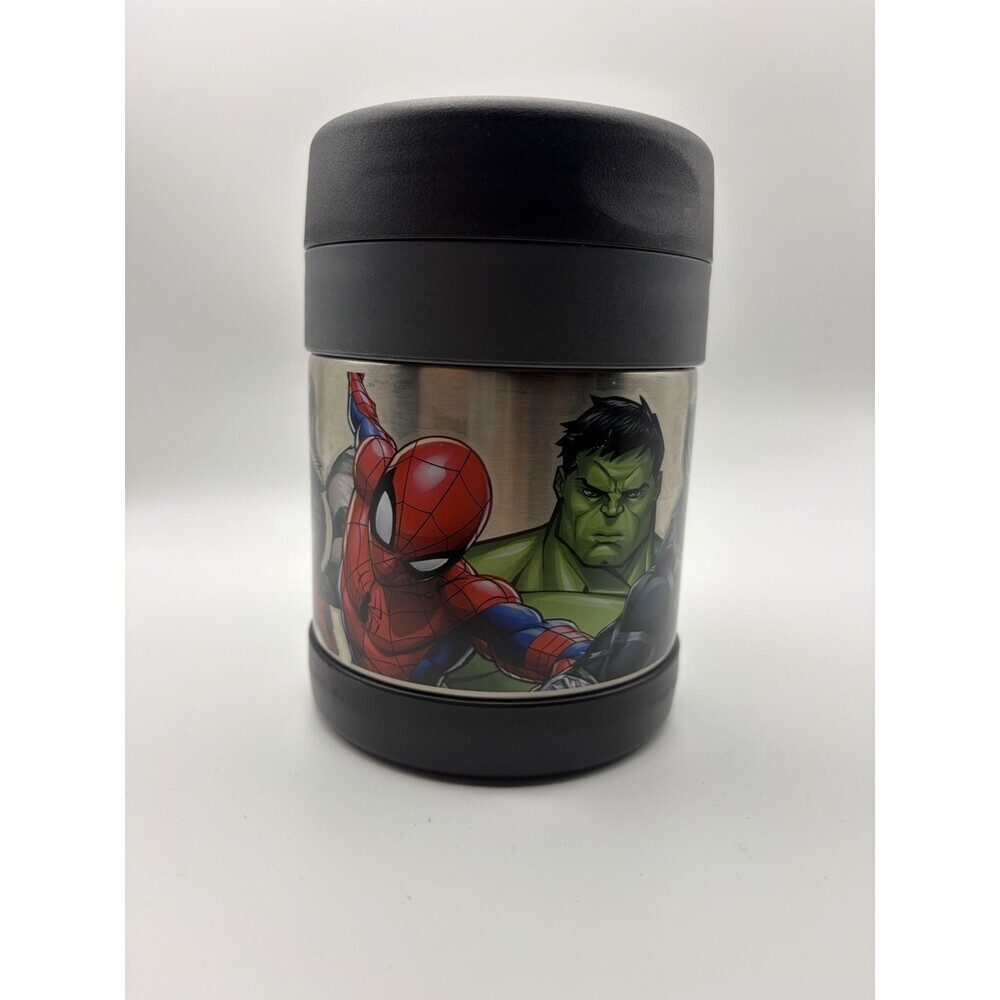 Thermos Vacuum Insulated Food Funtainer Marvel Universe 10 Oz No Spoon